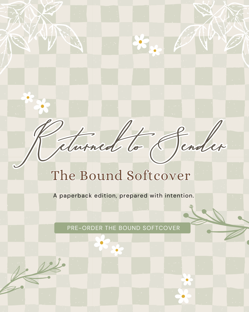 Returned to Sender: The Bound Softcover
